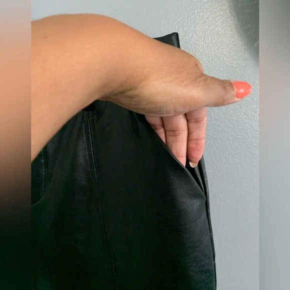 BBJ Los Angeles brand size M stretch waist black leggings- NWT - Picture 7 of 10